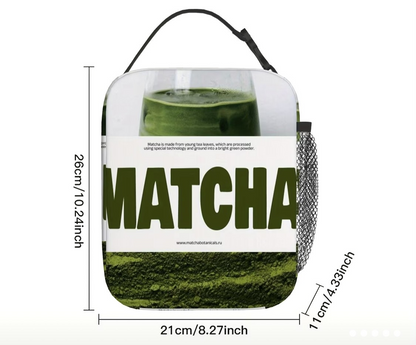 Lunch Box Isotherme MATCHA – Grande capacité & design premium