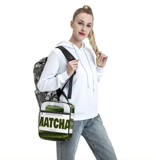 Lunch Box Isotherme MATCHA – Grande capacité & design premium