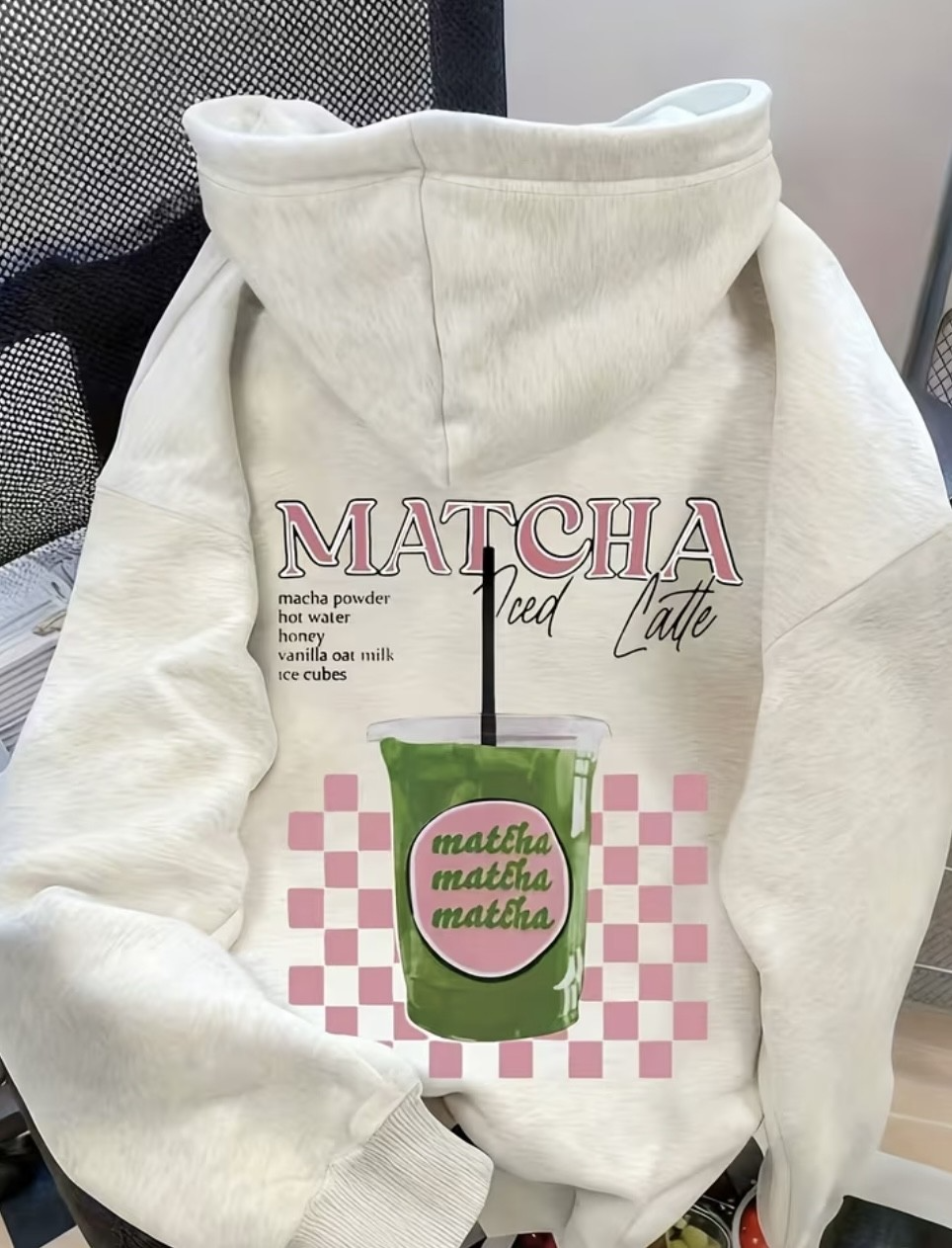 Hoodie MATCHA ICED LATTE – Edition Matcha Lovers