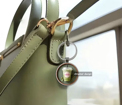 Porte-Clé MATCHA – Design Original Matcha Lovers