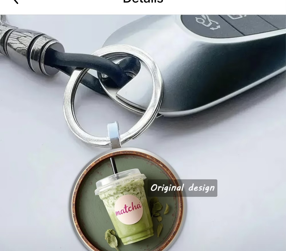Porte-Clé MATCHA – Design Original Matcha Lovers