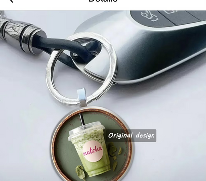 Porte-Clé MATCHA – Design Original Matcha Lovers