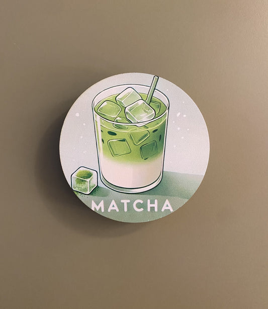Set de 6 dessous de verre Matcha