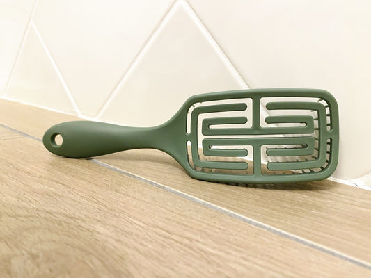 Brosse à cheveux anti-casse – Verte 20 cm